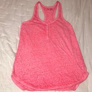 Hot pink tank top